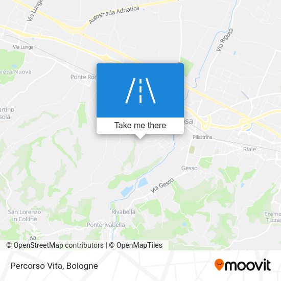 Percorso Vita map