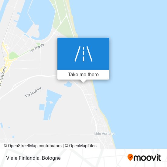 Viale Finlandia map