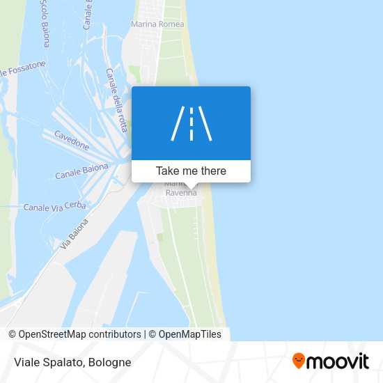 Viale Spalato map