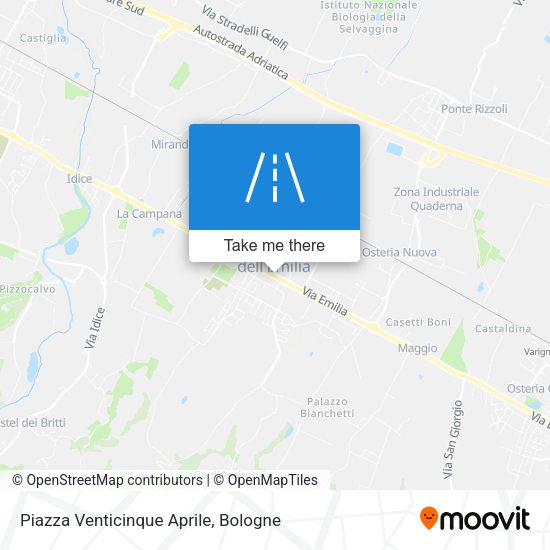 Piazza Venticinque Aprile map