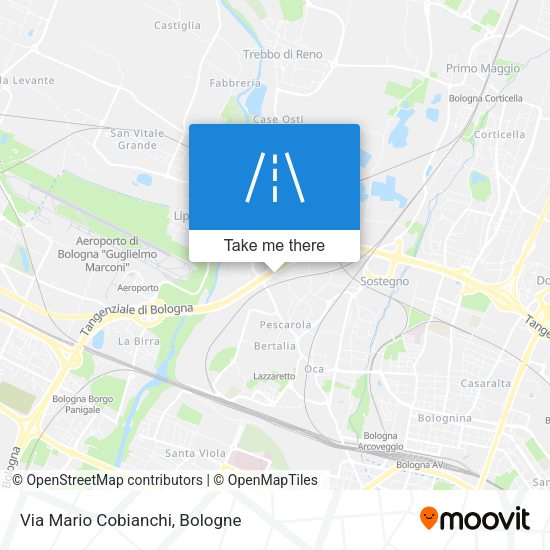 Via Mario Cobianchi map