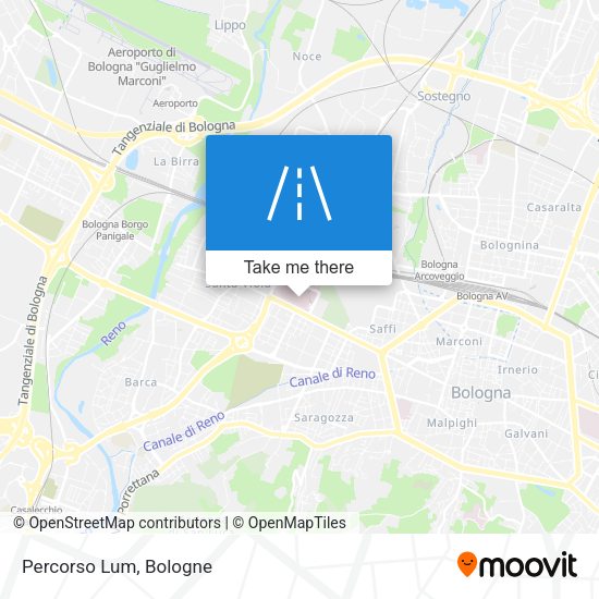 Percorso Lum map