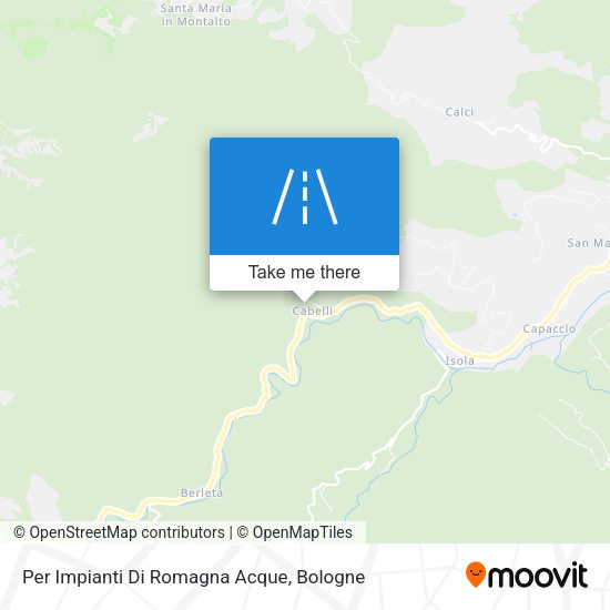 Per Impianti Di Romagna Acque map