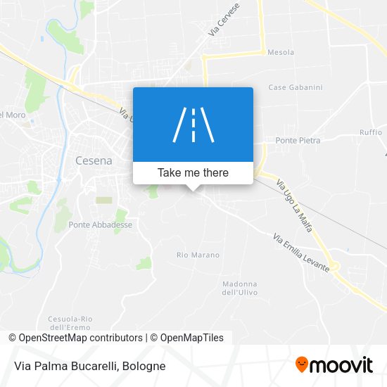 Via Palma Bucarelli map