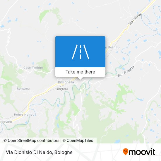 Via Dionisio Di Naldo map