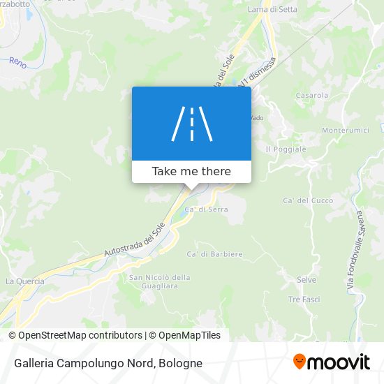 Galleria Campolungo Nord map