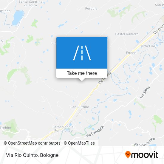 Via Rio Quinto map