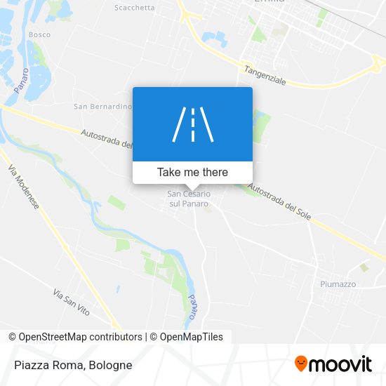 Piazza Roma map