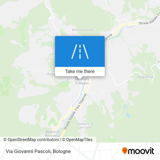 Via Giovanni Pascoli map