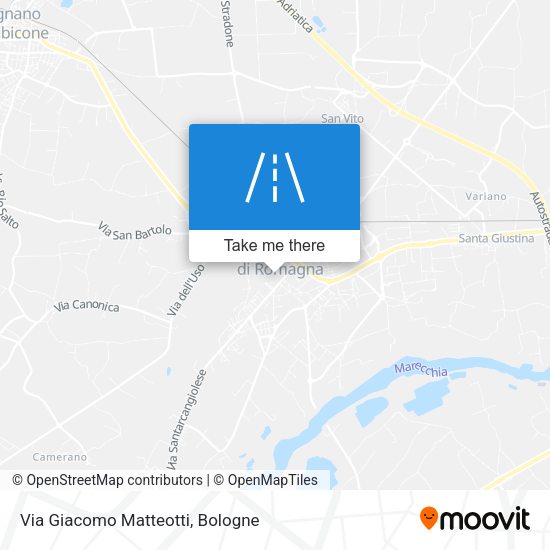 Via Giacomo Matteotti map