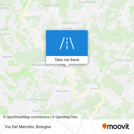 Via Del Mercato map