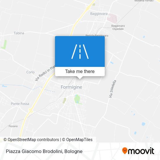 Piazza Giacomo Brodolini map