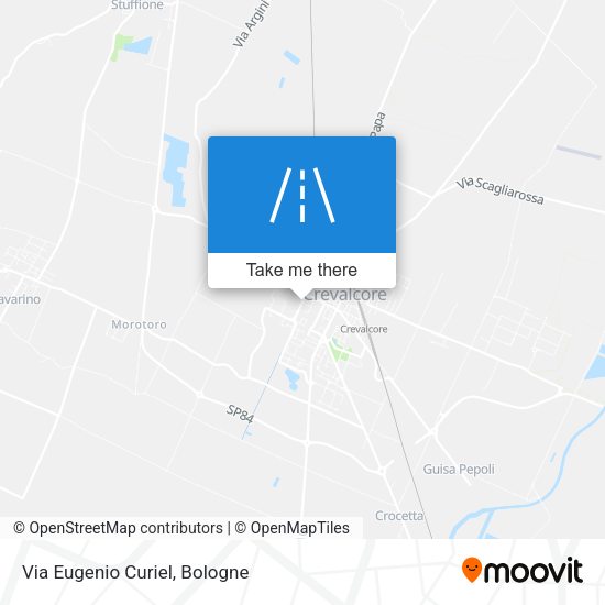 Via Eugenio Curiel map