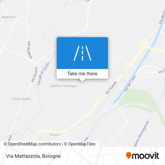 Via Mattazzola map