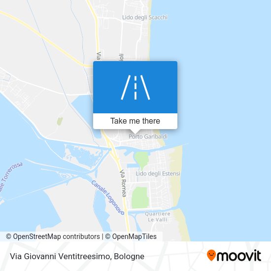 Via Giovanni Ventitreesimo map