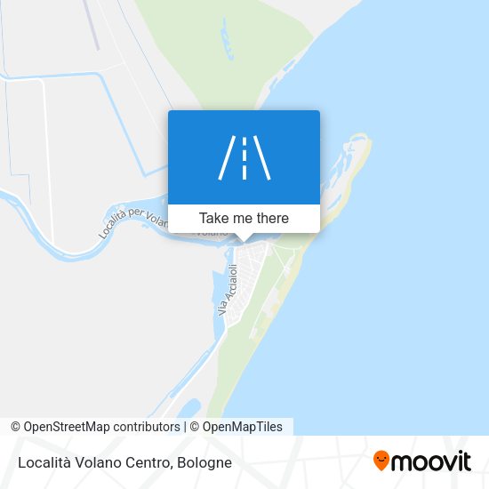 Località Volano Centro map