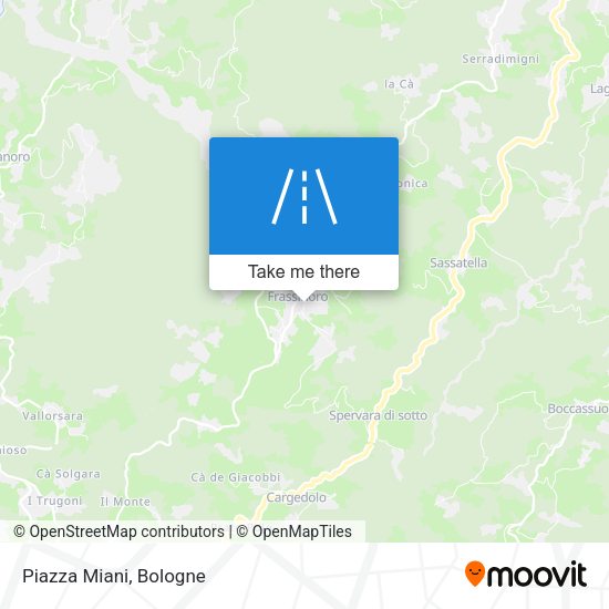 Piazza Miani map