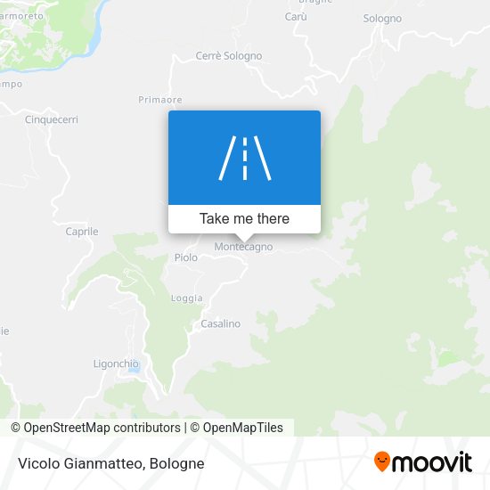 Vicolo Gianmatteo map