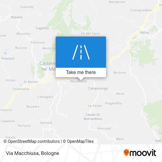 Via Macchiusa map