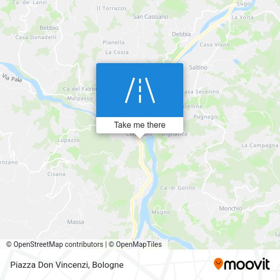Piazza Don Vincenzi map