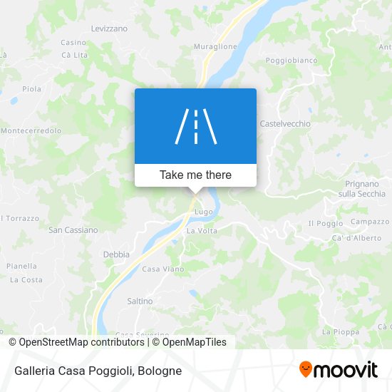 Galleria Casa Poggioli map