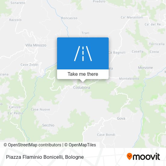 Piazza Flaminio Bonicelli map