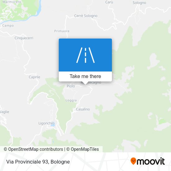 Via Provinciale 93 map