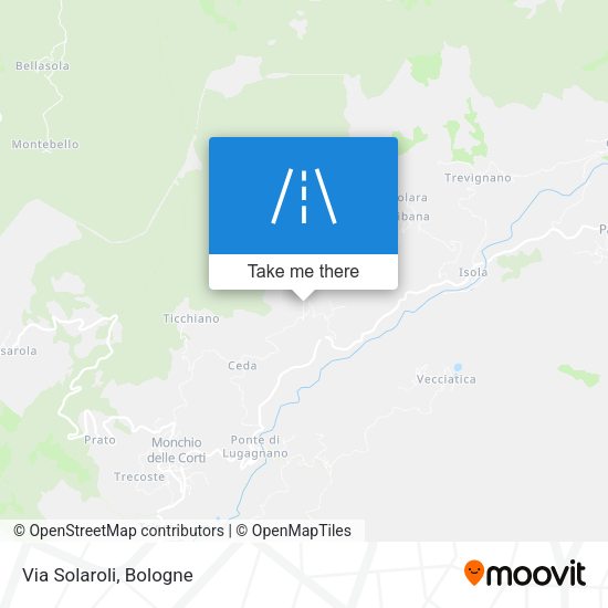 Via Solaroli map
