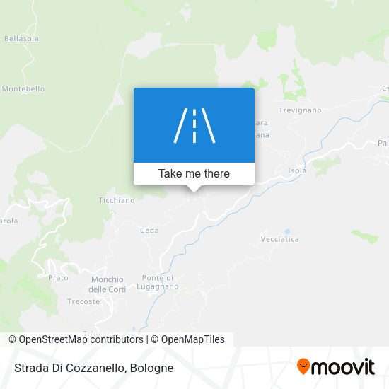 Strada Di Cozzanello map