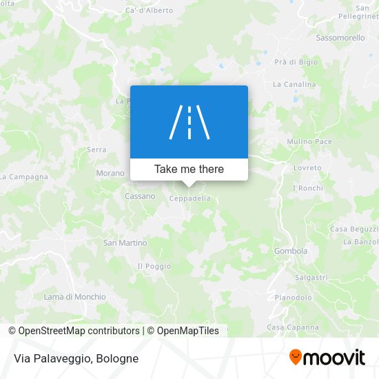 Via Palaveggio map