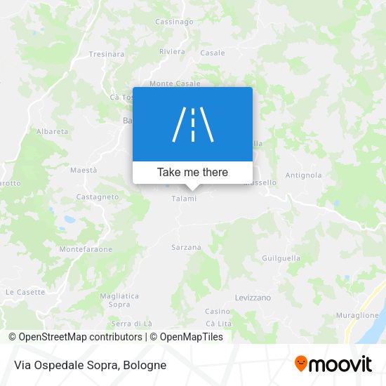 Via Ospedale Sopra map