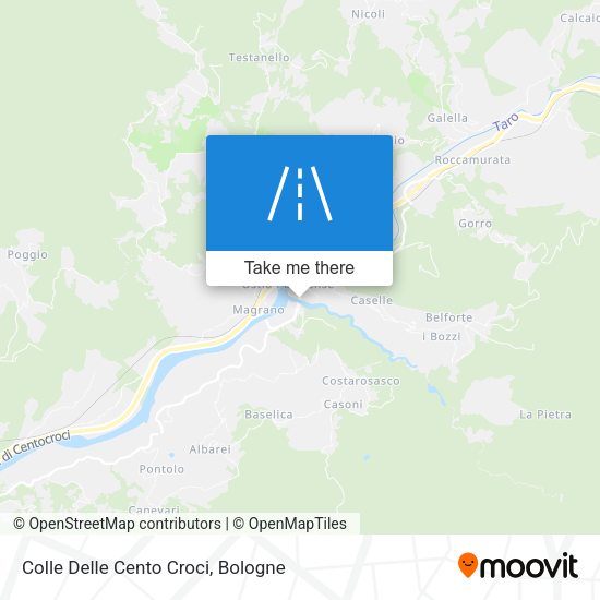 Colle Delle Cento Croci map