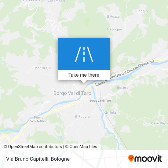 Via Bruno Capitelli map