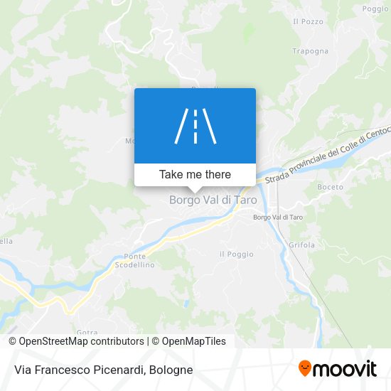 Via Francesco Picenardi map