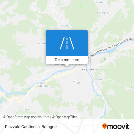 Piazzale Cantinella map