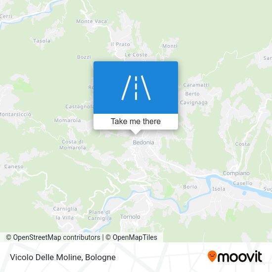 Vicolo Delle Moline map