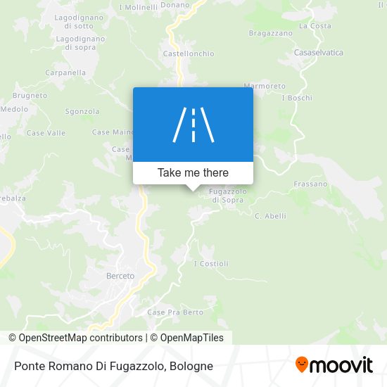Ponte Romano Di Fugazzolo map