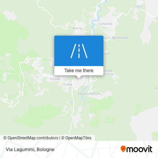 Via Lagummi map