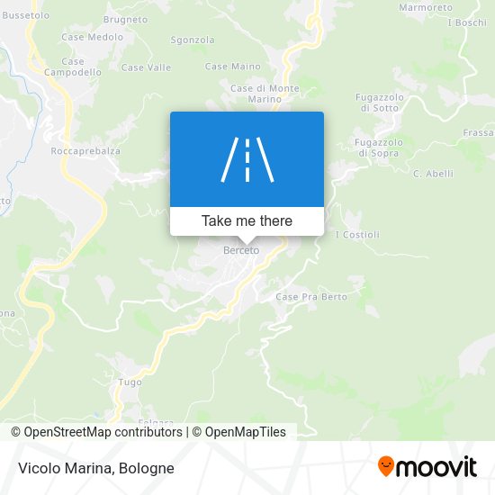 Vicolo Marina map