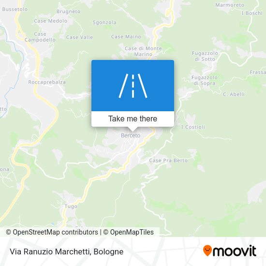 Via Ranuzio Marchetti map