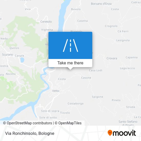 Via Ronchinsolo map