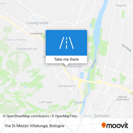 Via Di Mezzo Villalunga map