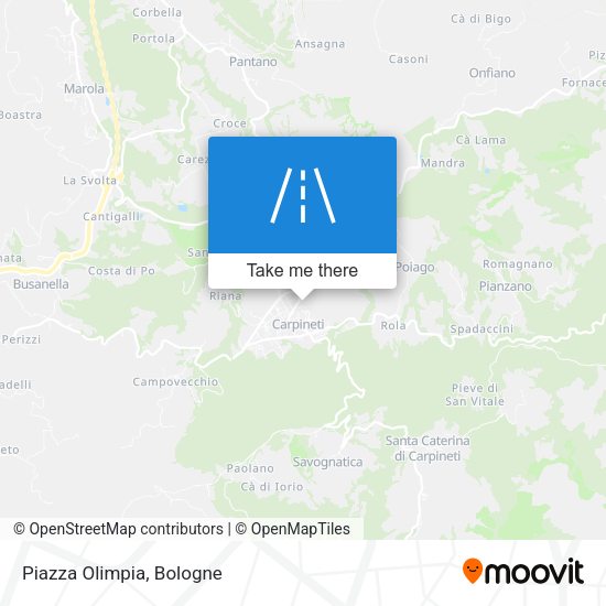 Piazza Olimpia map