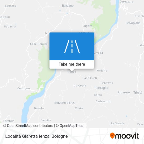 Località Giaretta Ienza map
