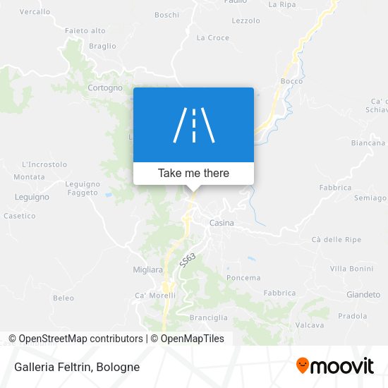 Galleria Feltrin map