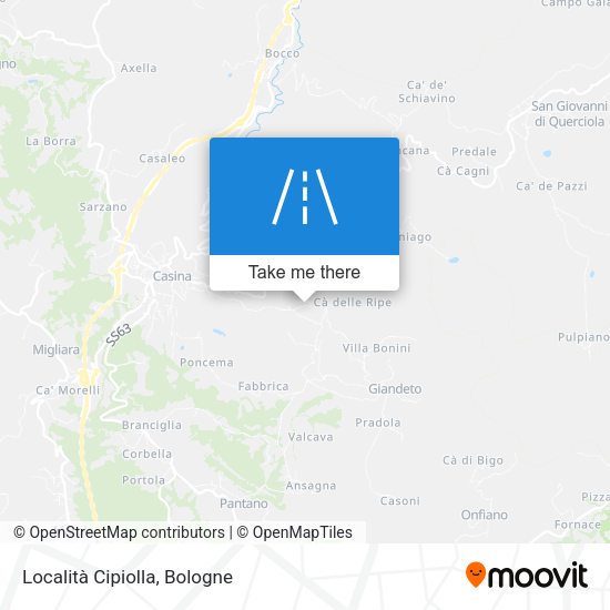 Località Cipiolla map