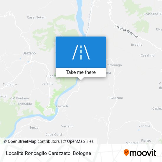 Località Roncaglio Carazzeto map