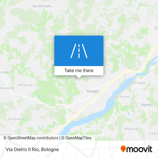 Via Dietro Il Rio map