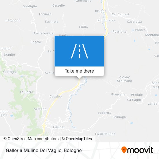 Galleria Mulino Del Vaglio map