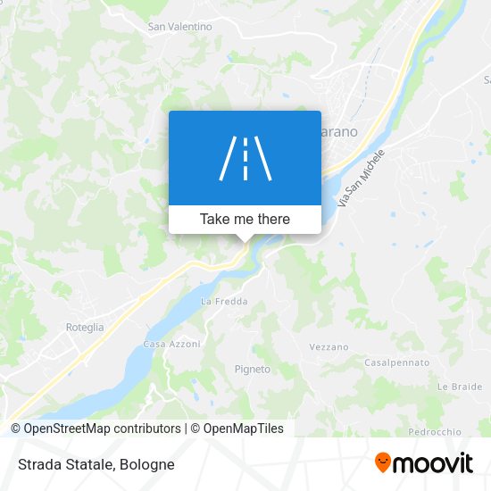 Strada Statale map